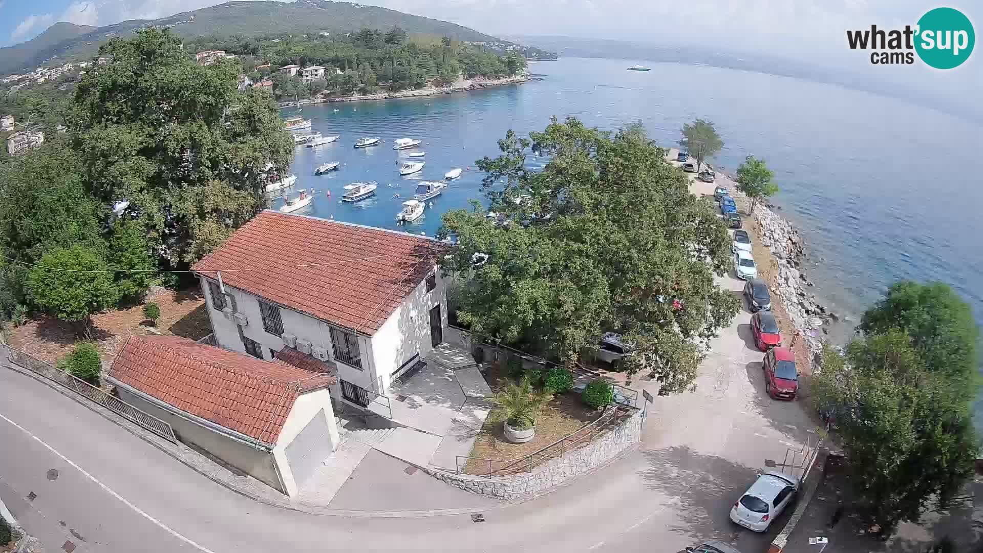 Webcam Ika Hafen – LIVE Blick auf den Hafen und die Lichter von Opatija