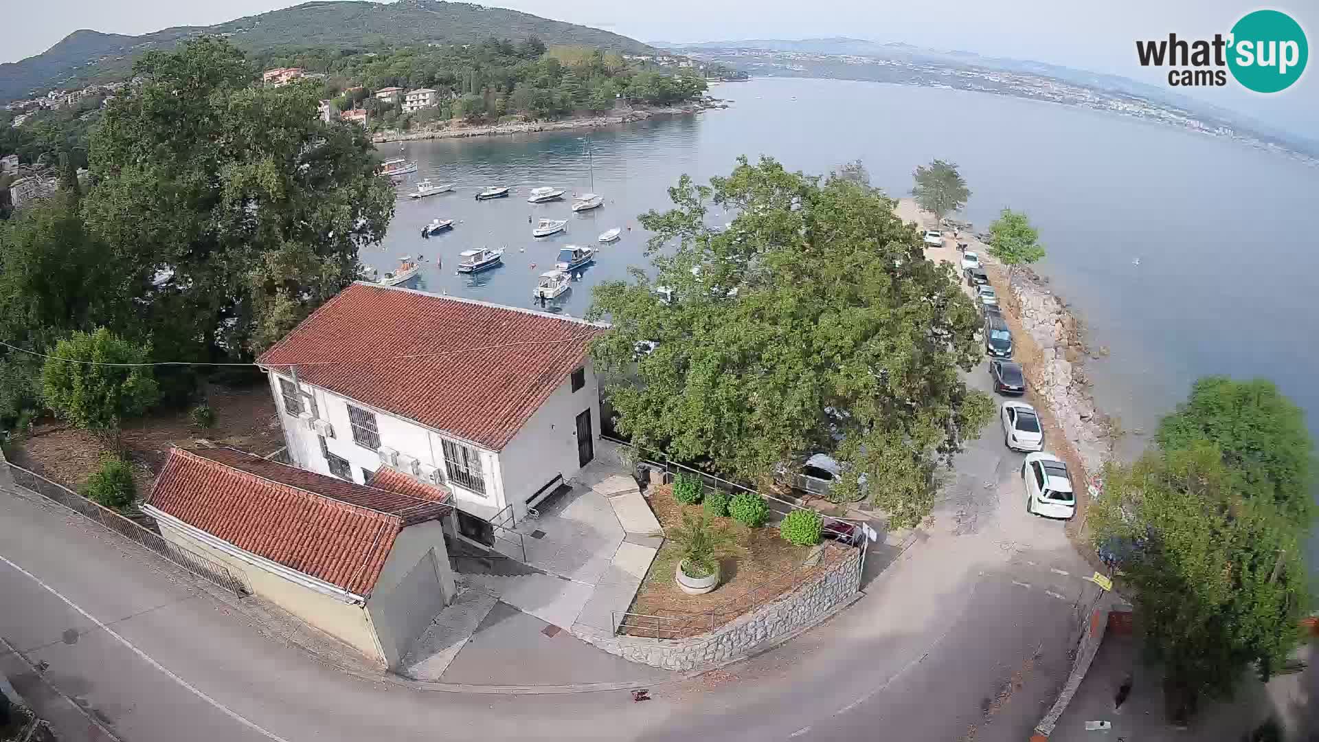 Ika Harbor Webcam – LIVE View of the Harbor and Opatija Lights