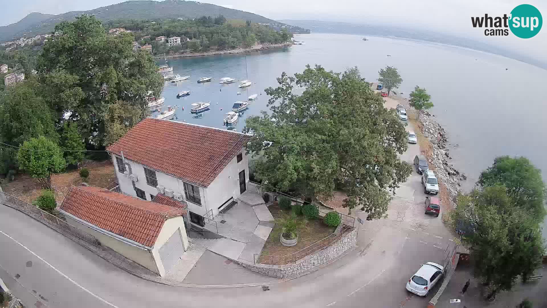 Ika Harbor Webcam – LIVE View of the Harbor and Opatija Lights