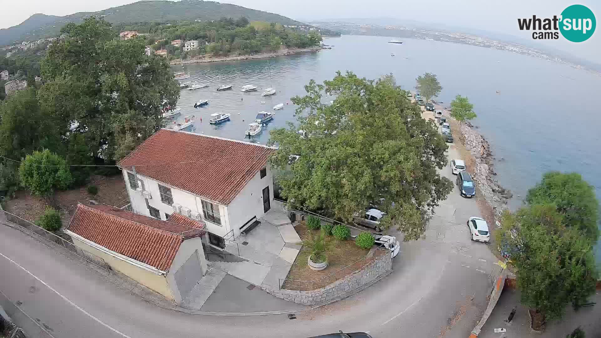 Ika Harbor Webcam – LIVE View of the Harbor and Opatija Lights