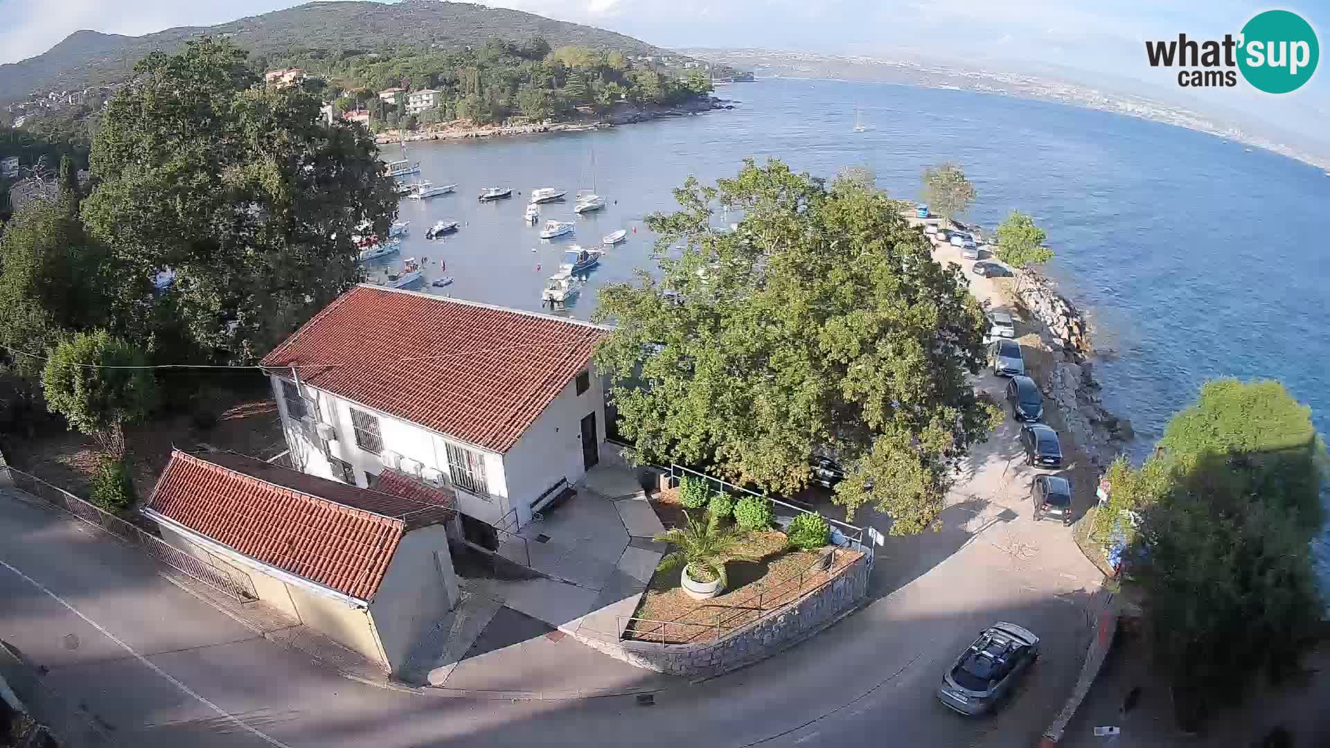 Webcam Ika Hafen – LIVE Blick auf den Hafen und die Lichter von Opatija