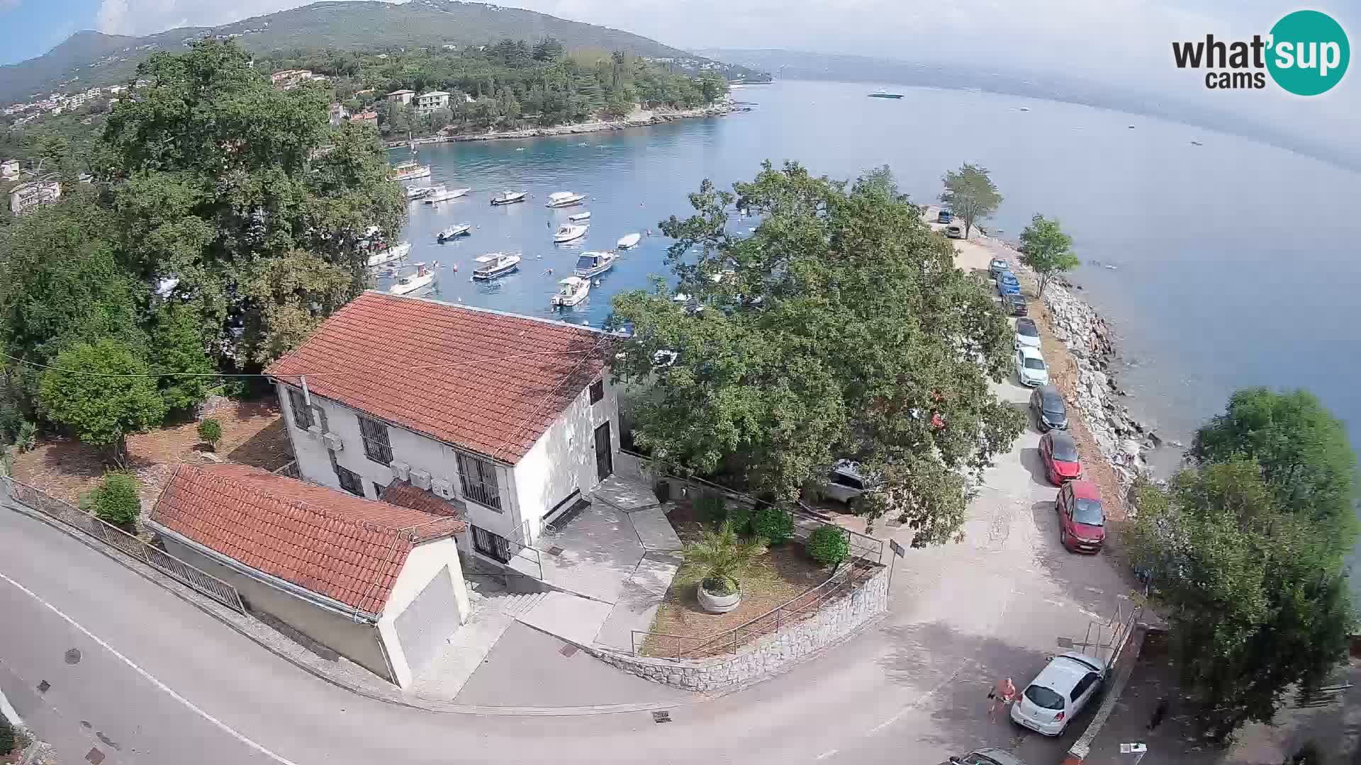 Ika Harbor Webcam – LIVE View of the Harbor and Opatija Lights