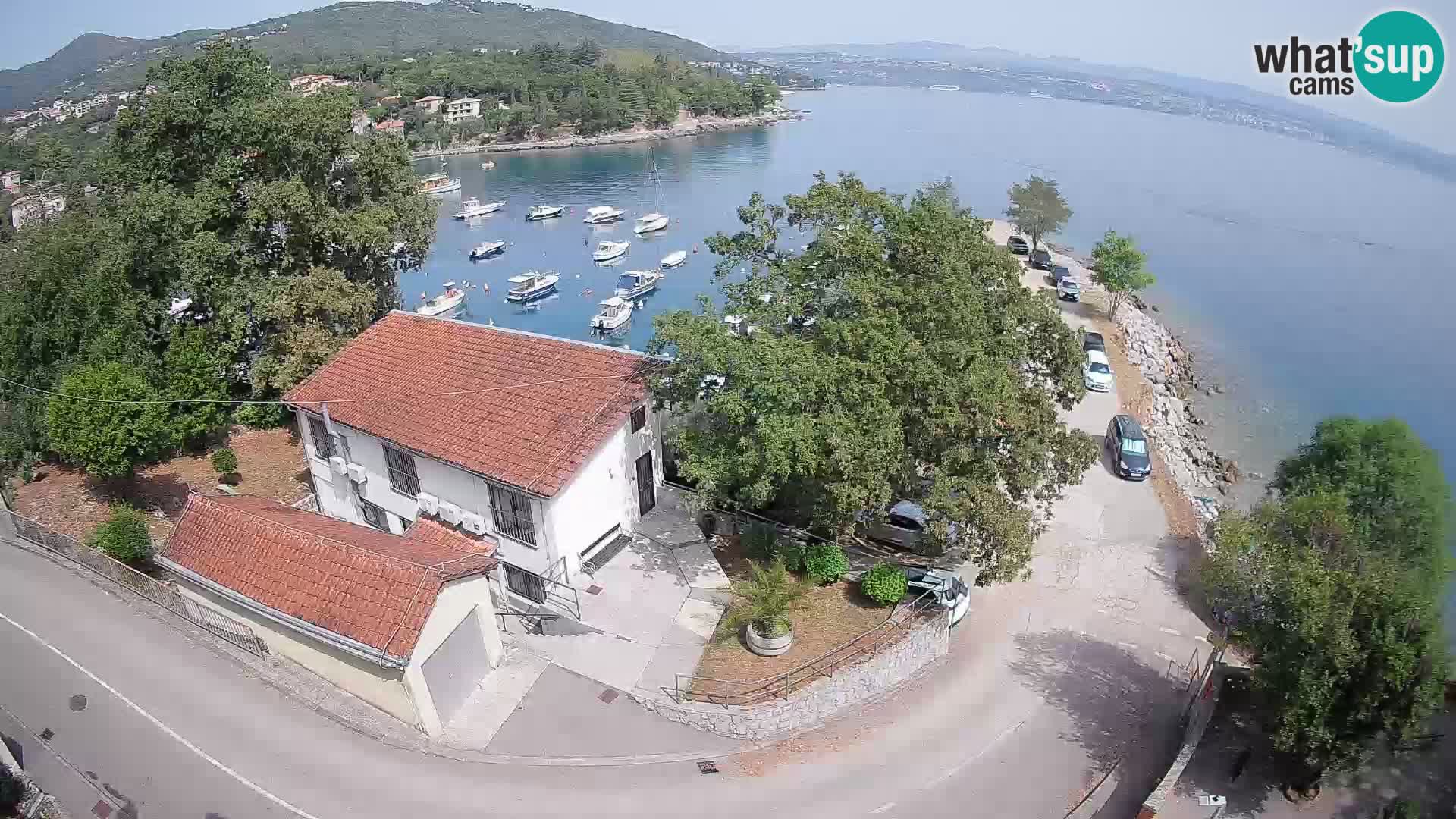 Webcam Ika Hafen – LIVE Blick auf den Hafen und die Lichter von Opatija