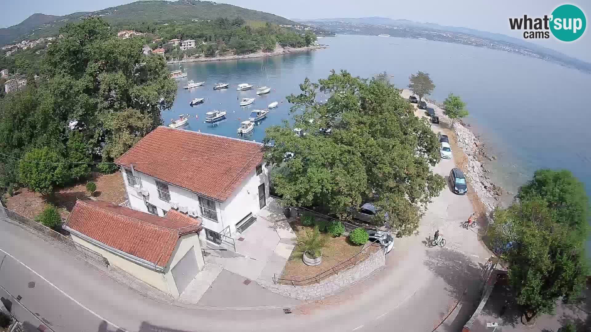 Webcam Ika Hafen – LIVE Blick auf den Hafen und die Lichter von Opatija