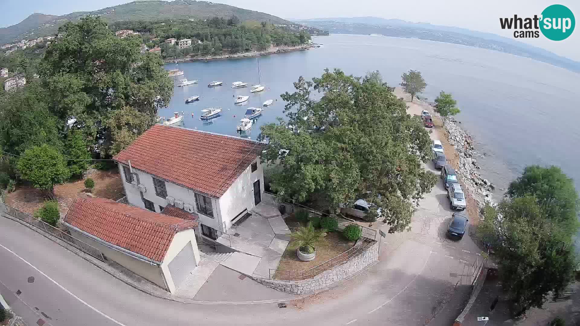 Webcam Ika Hafen – LIVE Blick auf den Hafen und die Lichter von Opatija