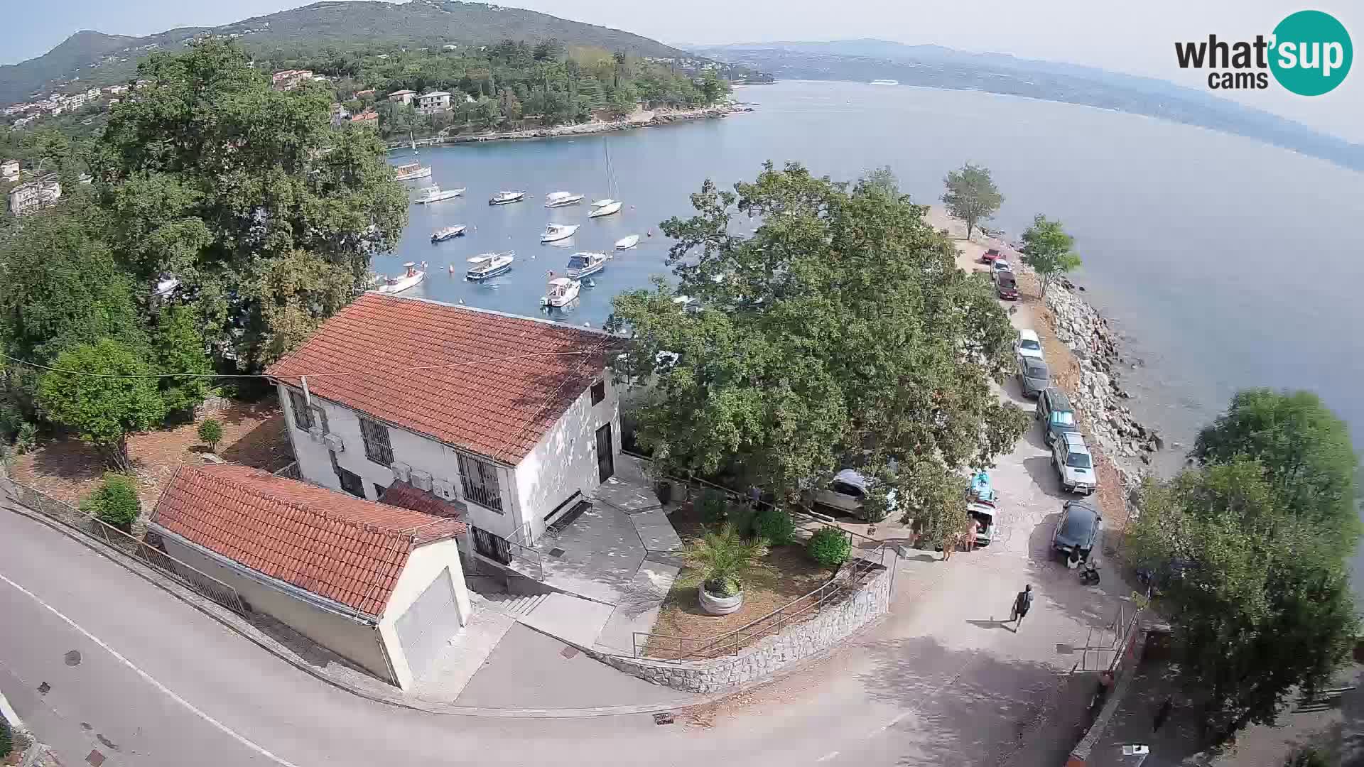 Ika Harbor Webcam – LIVE View of the Harbor and Opatija Lights