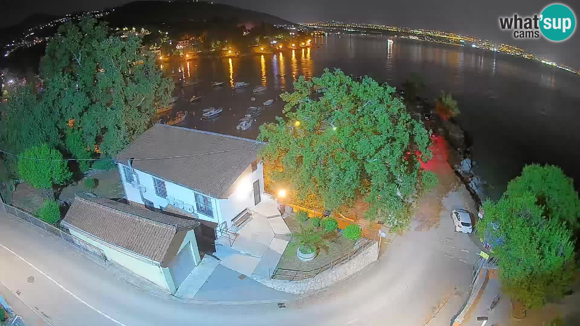 Webcam Ika Hafen – LIVE Blick auf den Hafen und die Lichter von Opatija