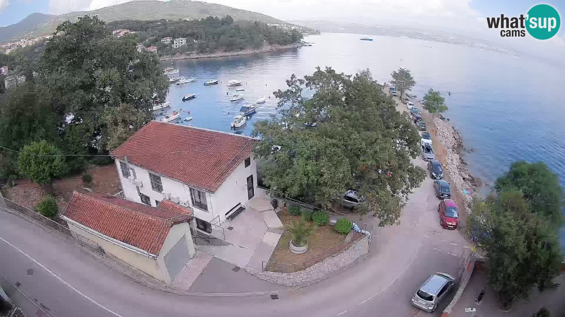 Ika Harbor Webcam – LIVE View of the Harbor and Opatija Lights
