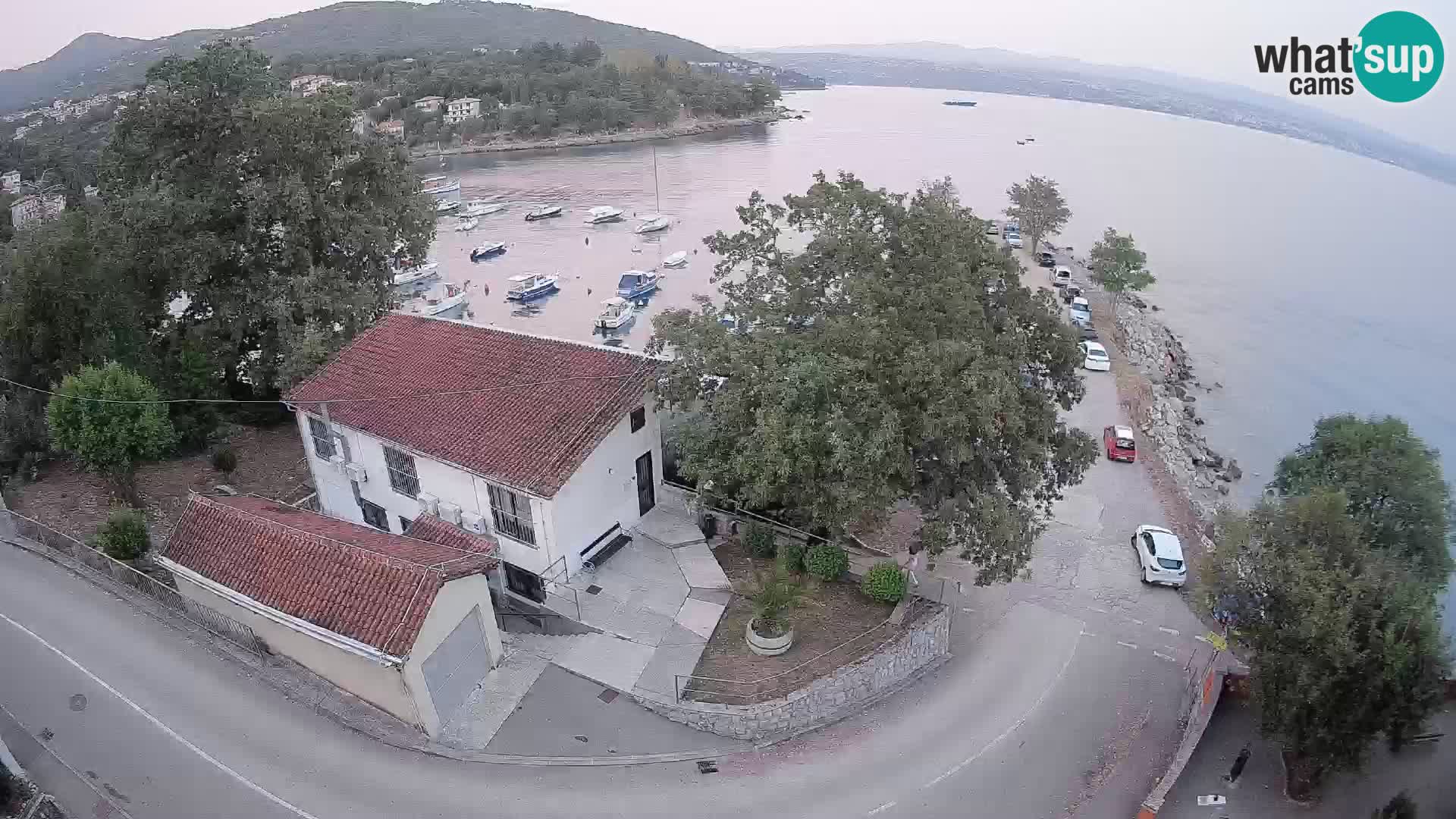 Webcam porto Ika – Vista LIVE sul porto e le luci di Opatija