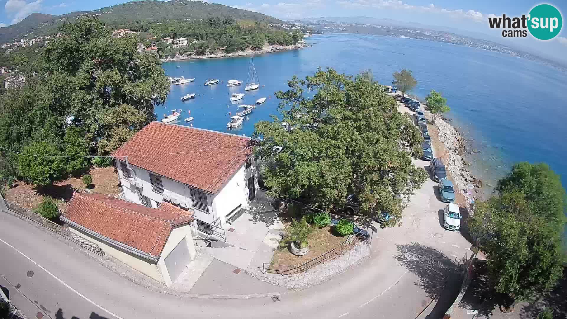 Webcam Ika Hafen – LIVE Blick auf den Hafen und die Lichter von Opatija
