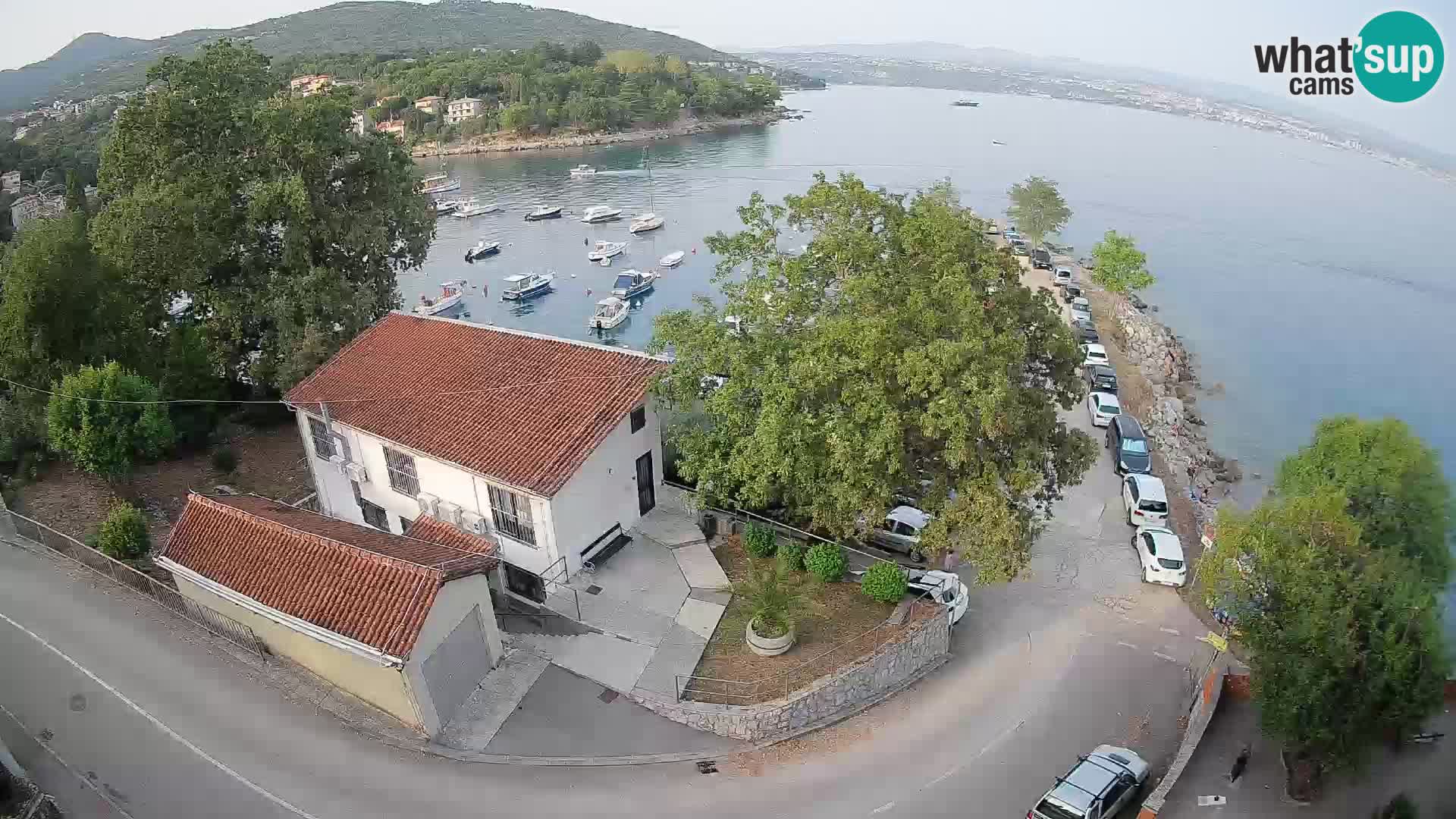 Webcam porto Ika – Vista LIVE sul porto e le luci di Opatija