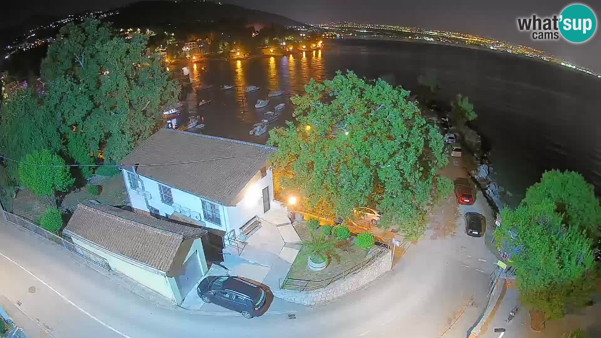 Webcam Ika Hafen – LIVE Blick auf den Hafen und die Lichter von Opatija