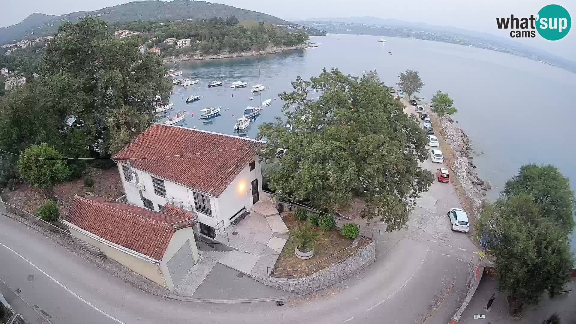 Webcam Ika Hafen – LIVE Blick auf den Hafen und die Lichter von Opatija