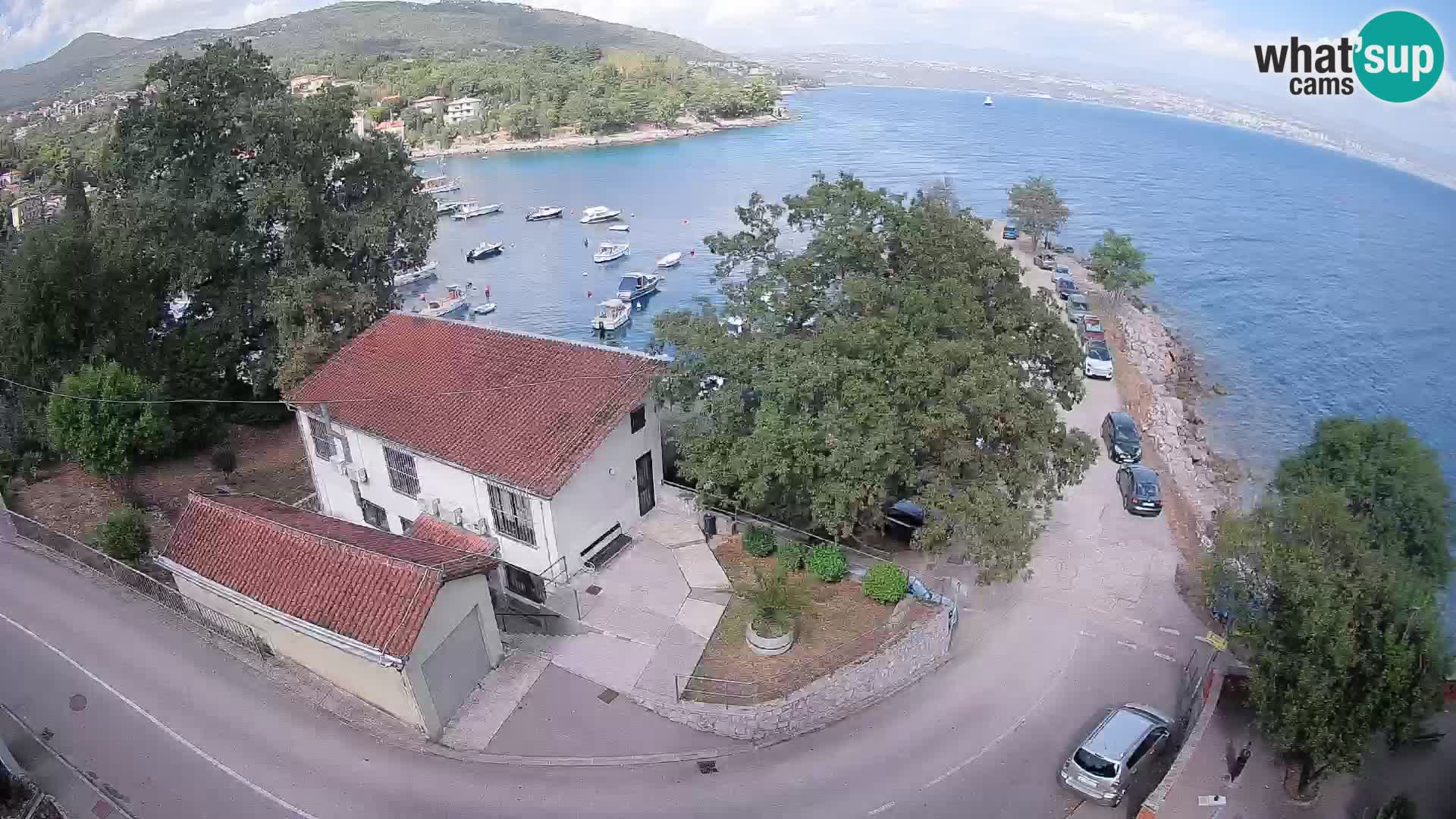 Webcam Ika Hafen – LIVE Blick auf den Hafen und die Lichter von Opatija
