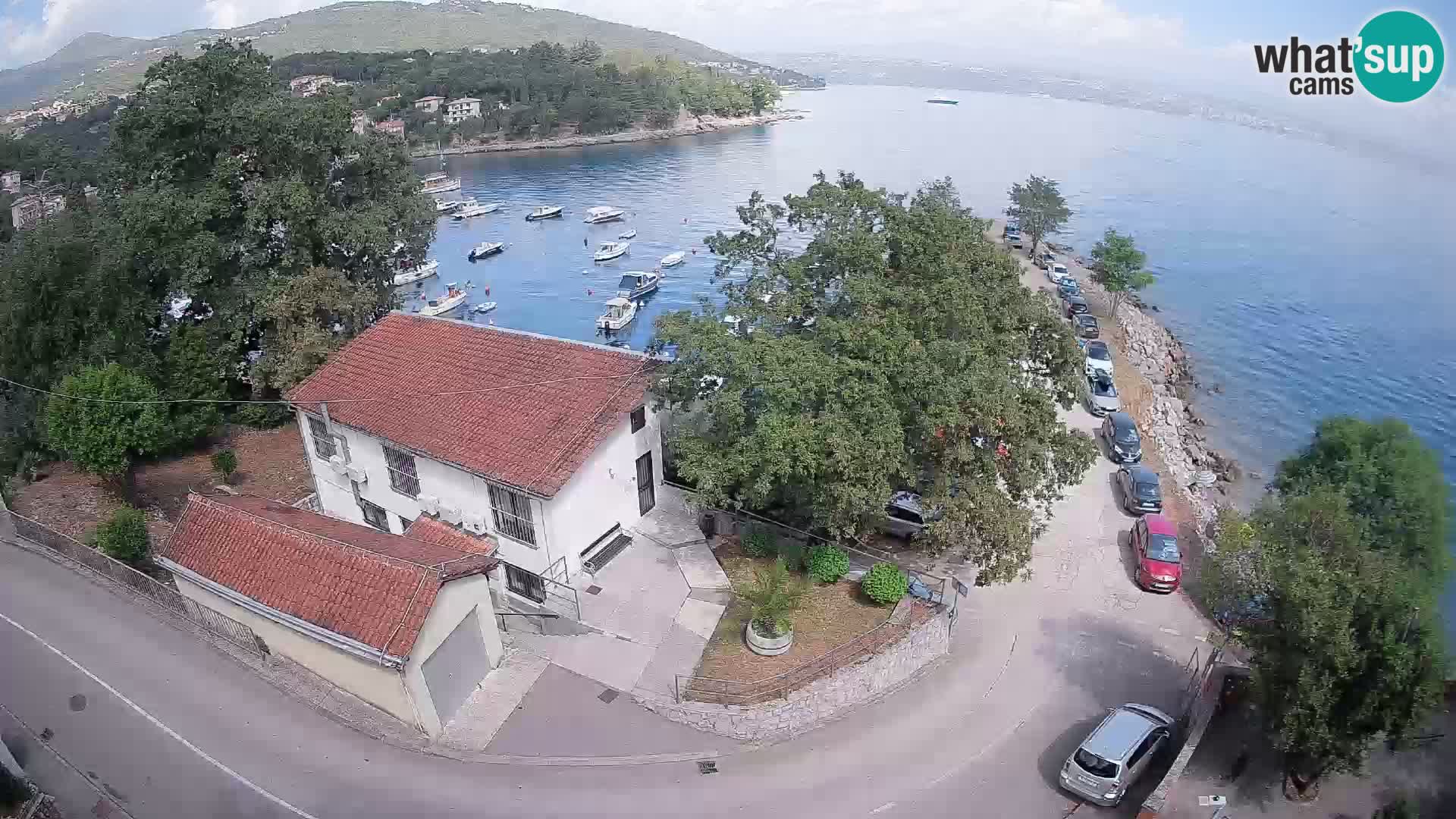 Webcam Ika Hafen – LIVE Blick auf den Hafen und die Lichter von Opatija