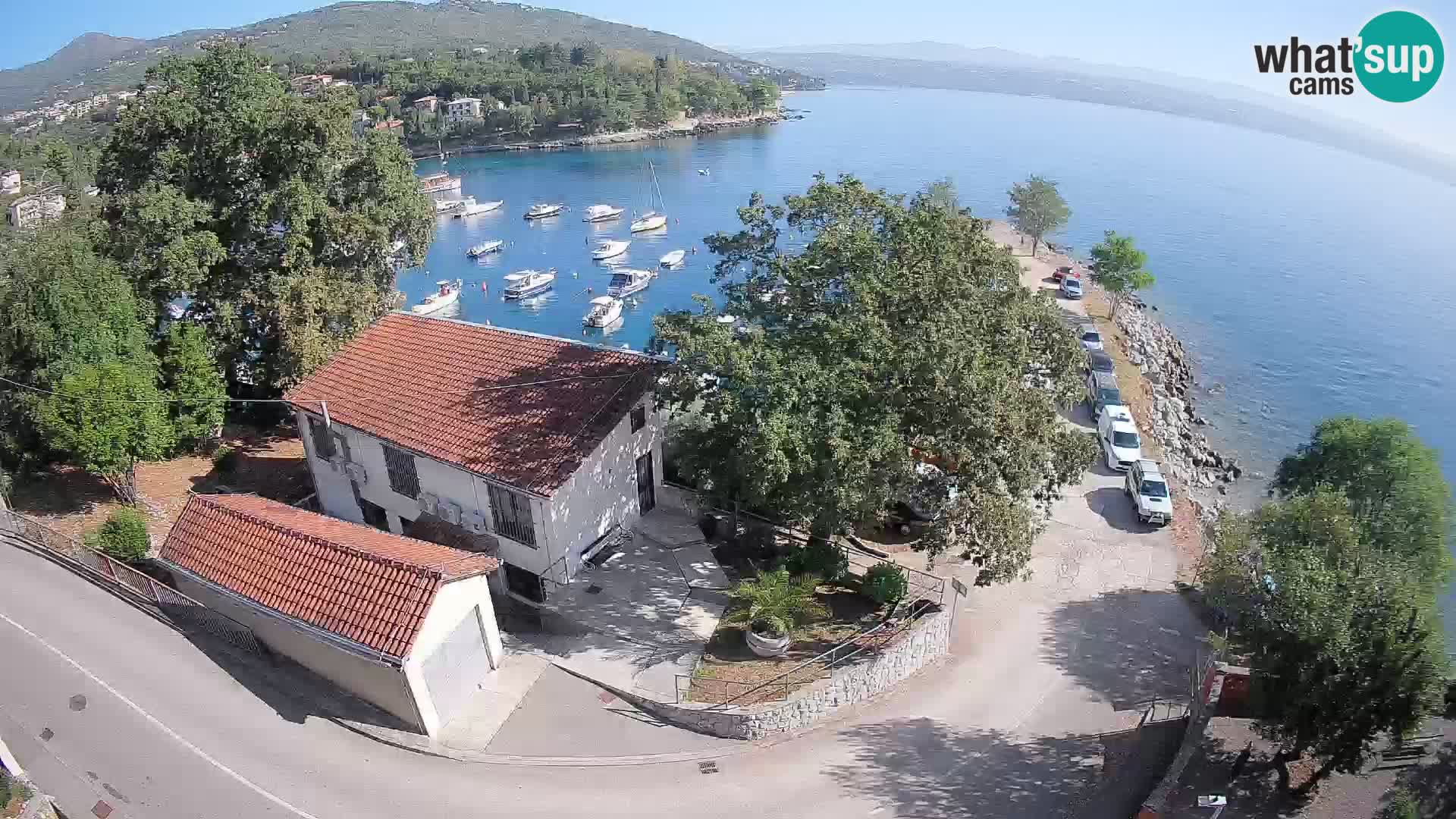 Webcam Ika Hafen – LIVE Blick auf den Hafen und die Lichter von Opatija