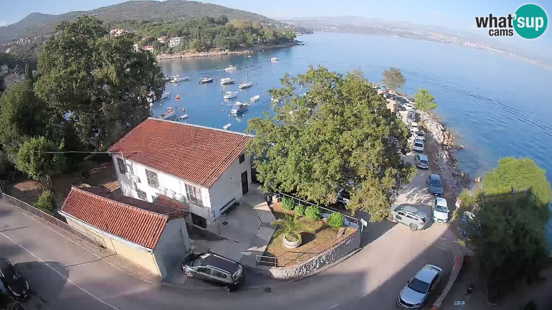 Webcam Ika Hafen – LIVE Blick auf den Hafen und die Lichter von Opatija