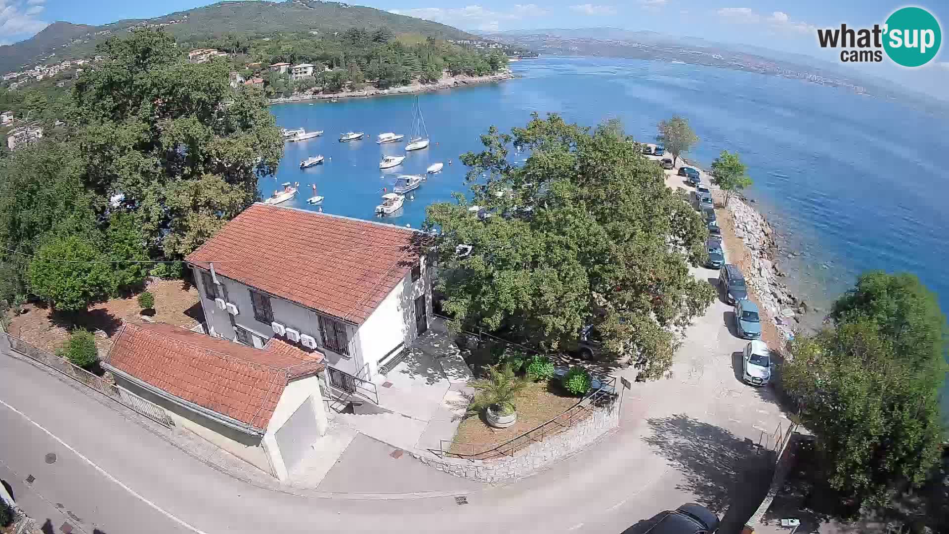 Webcam Ika Hafen – LIVE Blick auf den Hafen und die Lichter von Opatija