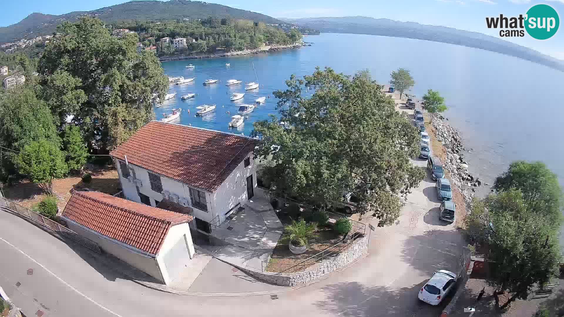 Webcam port d’Ika – Vue en direct et lumières d’Opatija