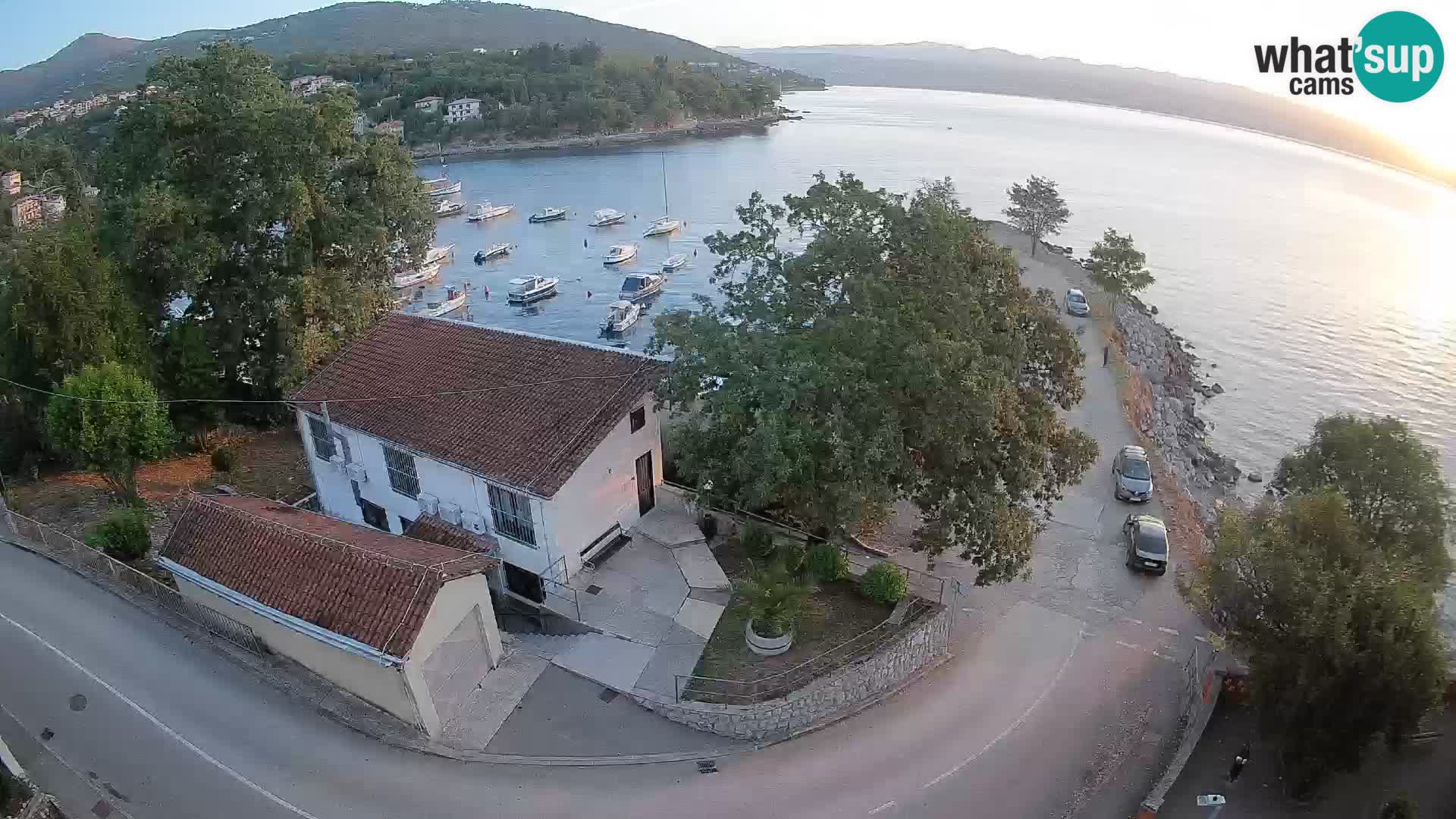 Webcam Ika Hafen – LIVE Blick auf den Hafen und die Lichter von Opatija