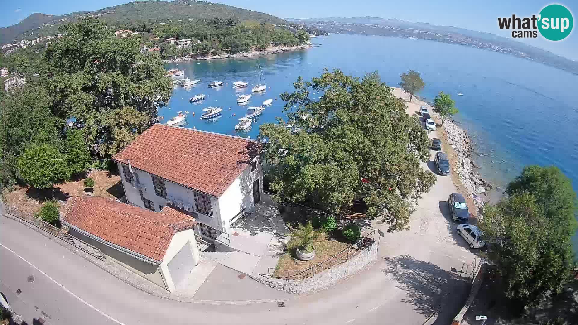 Webcam Ika Hafen – LIVE Blick auf den Hafen und die Lichter von Opatija