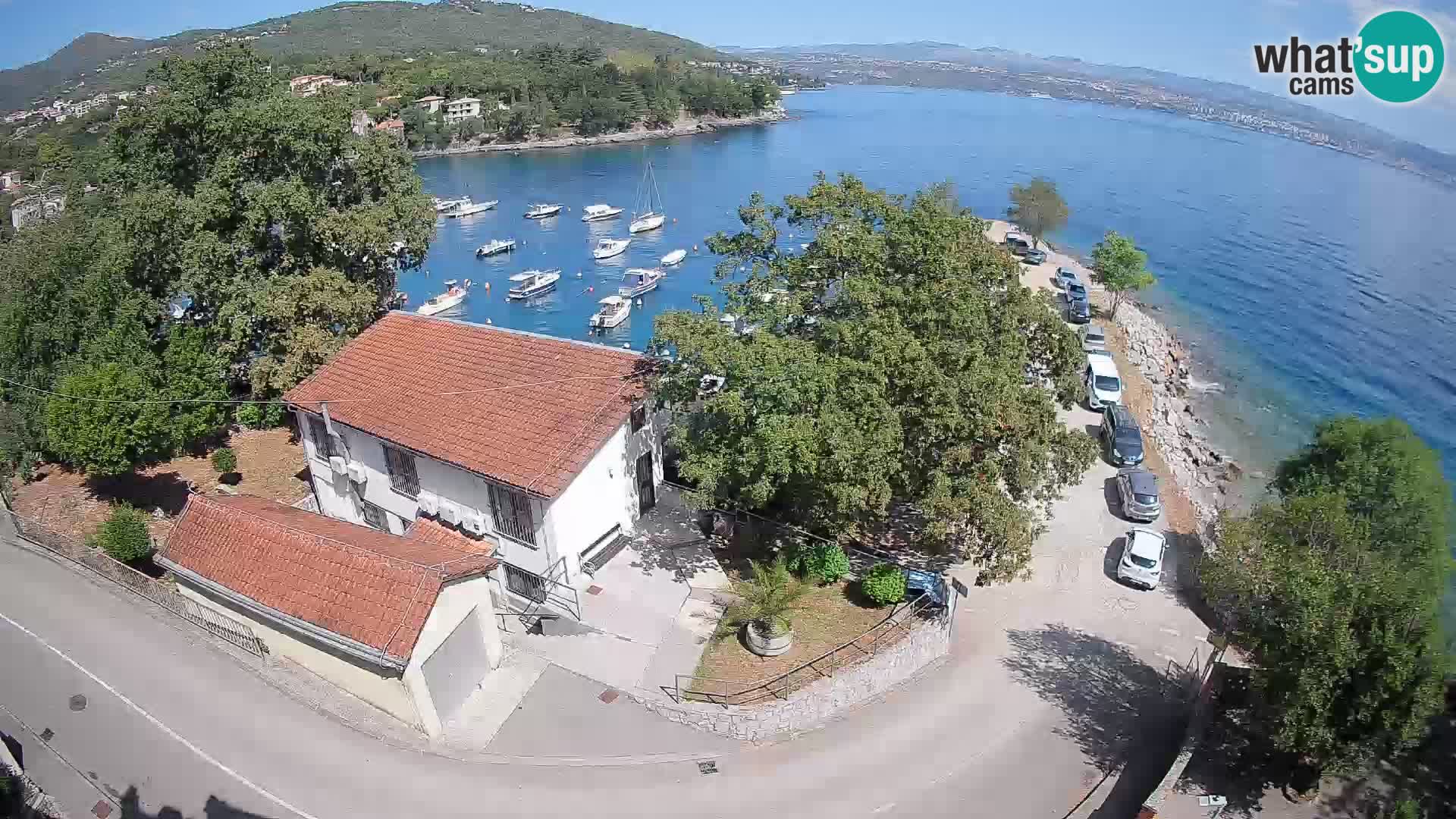 Webcam Ika Hafen – LIVE Blick auf den Hafen und die Lichter von Opatija