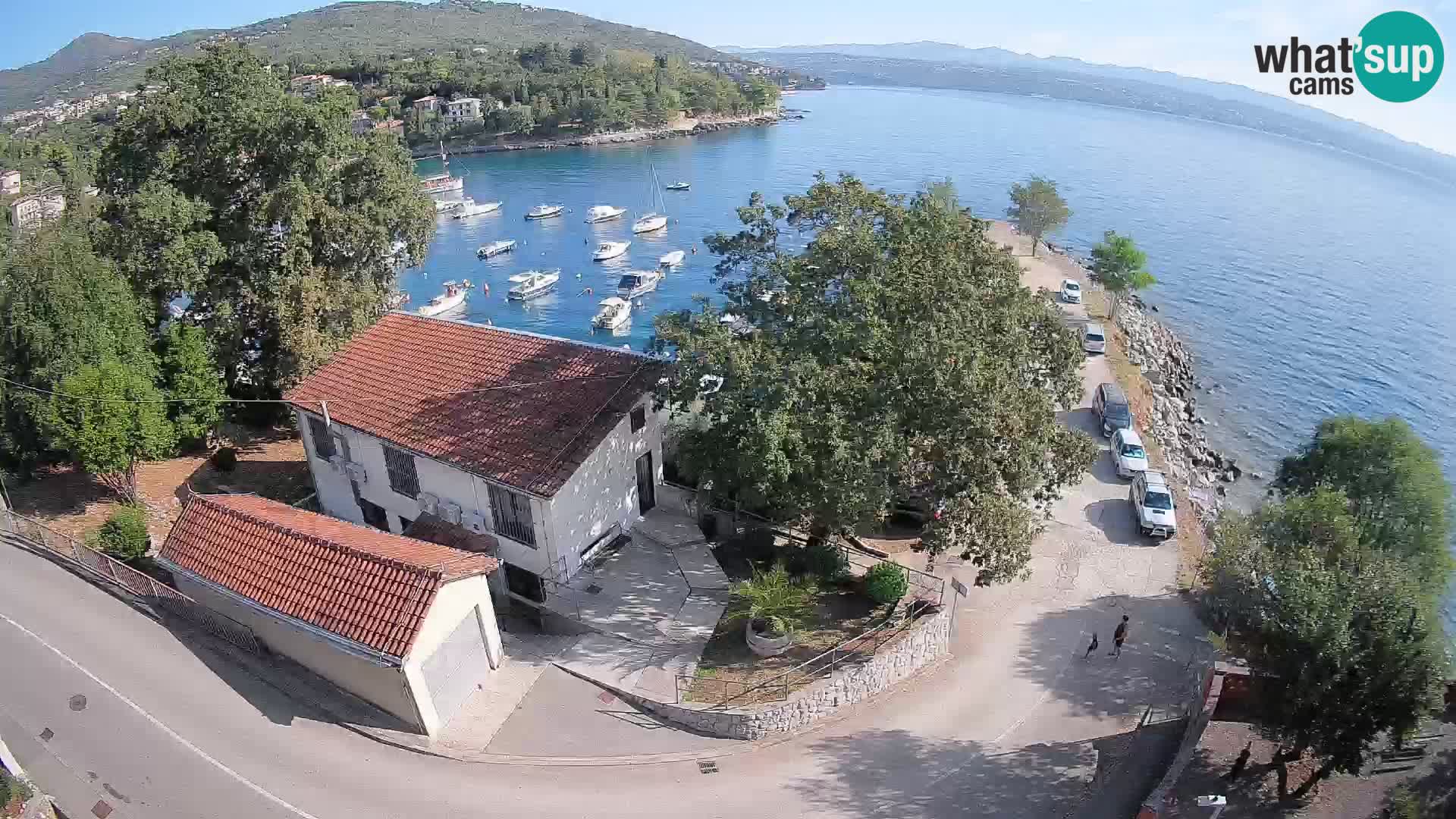 Webcam Ika Hafen – LIVE Blick auf den Hafen und die Lichter von Opatija