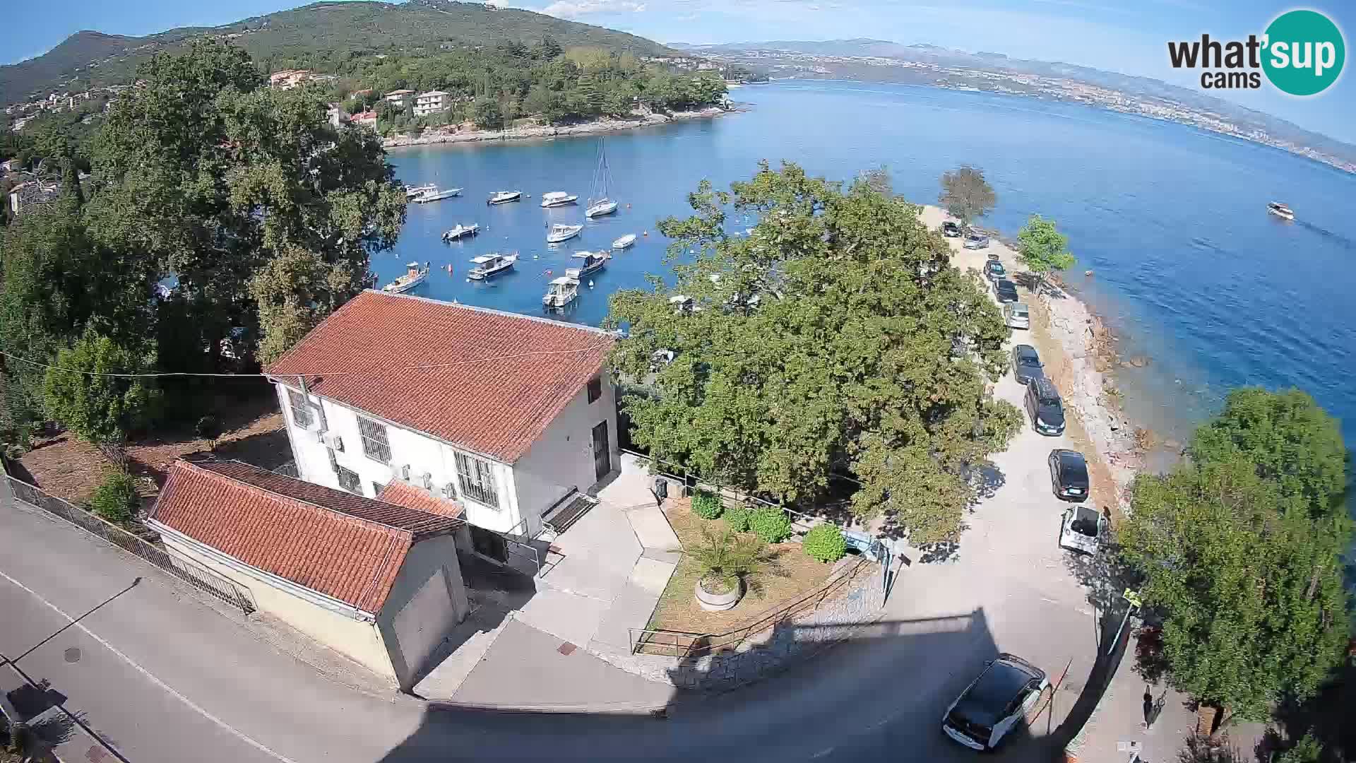 Webcam Ika Hafen – LIVE Blick auf den Hafen und die Lichter von Opatija