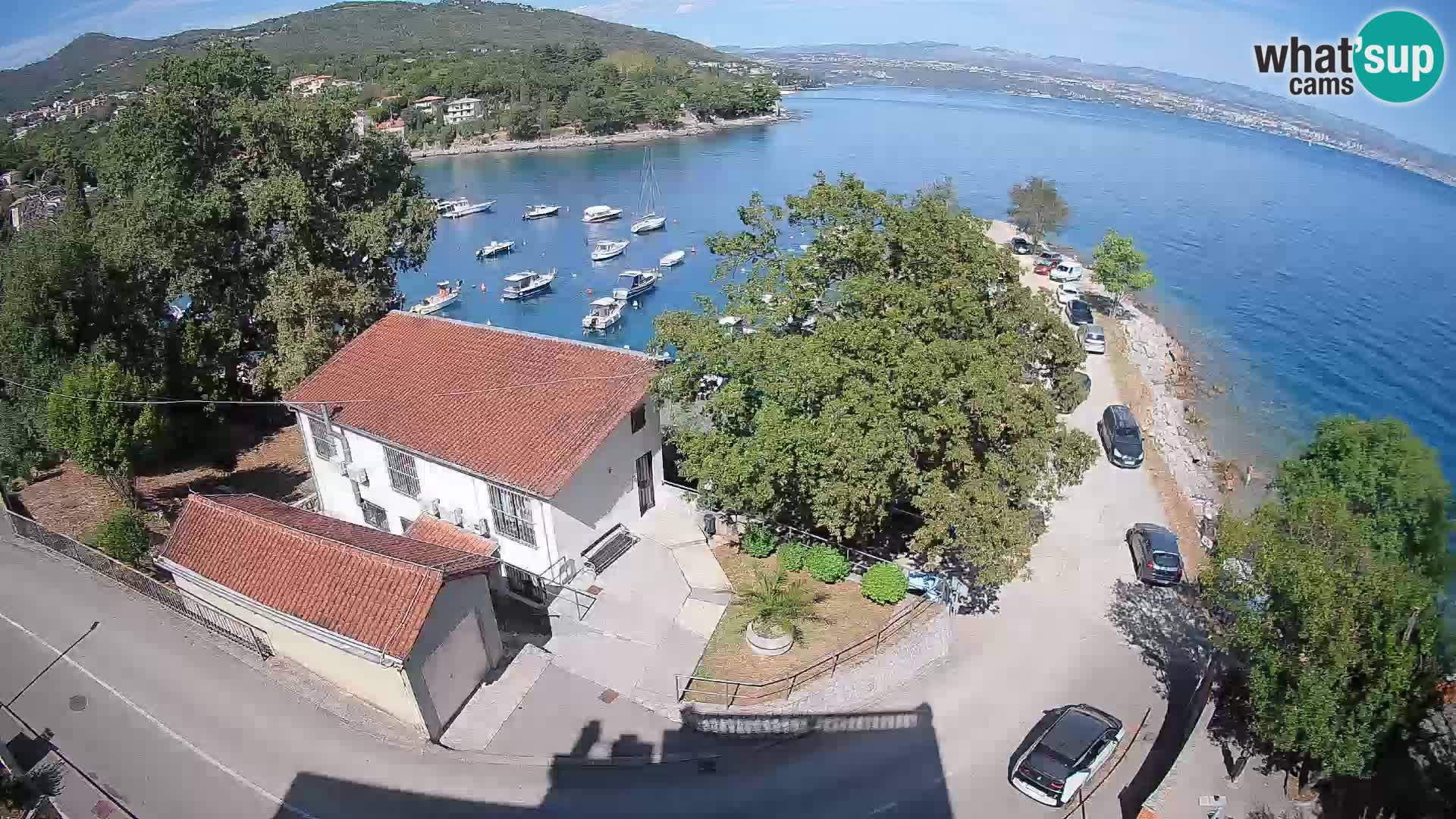 Webcam porto Ika – Vista LIVE sul porto e le luci di Opatija