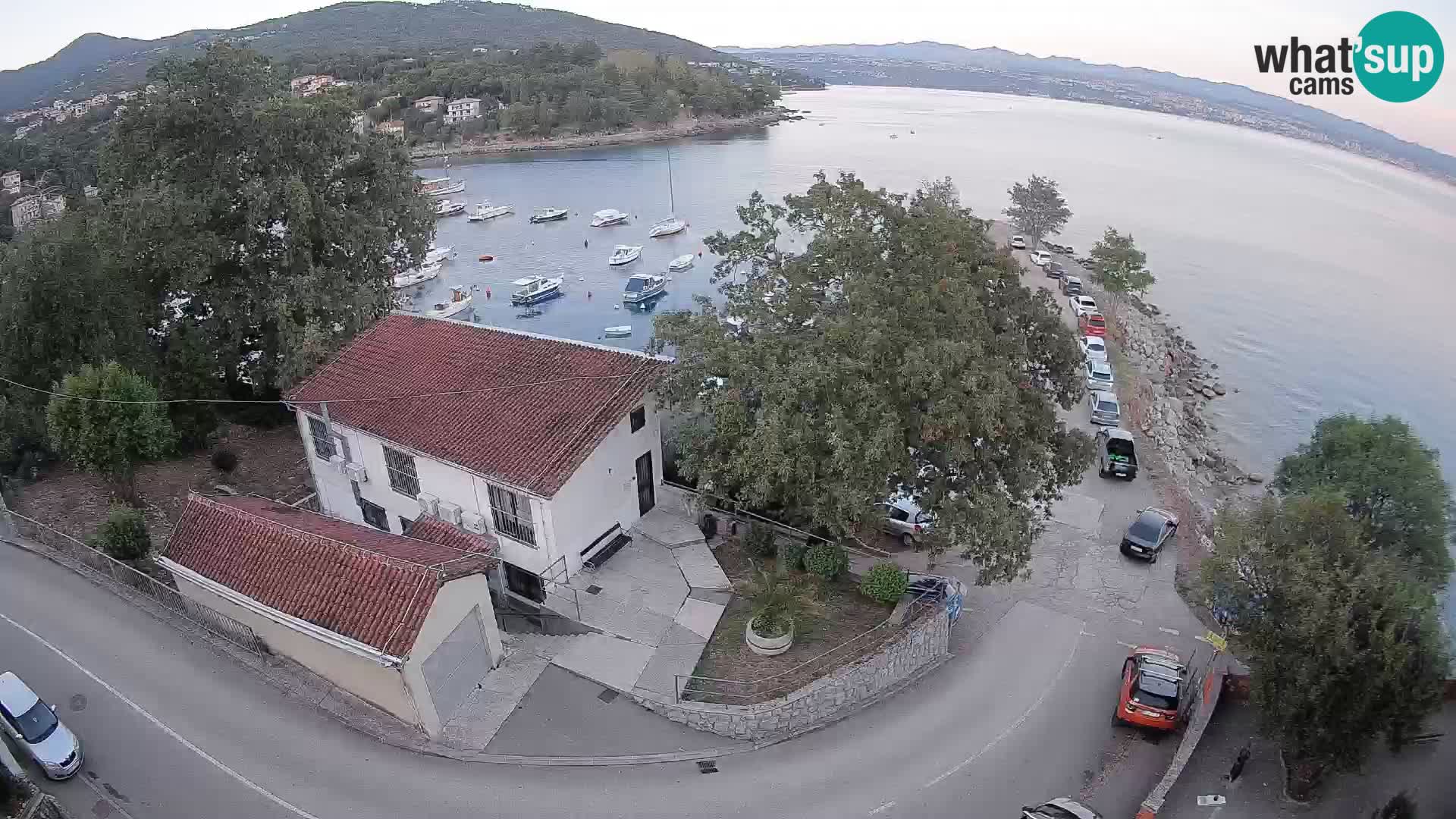 Webcam port d’Ika – Vue en direct et lumières d’Opatija