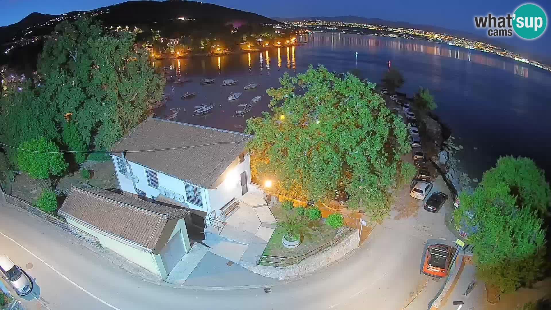 Webcam Ika Hafen – LIVE Blick auf den Hafen und die Lichter von Opatija