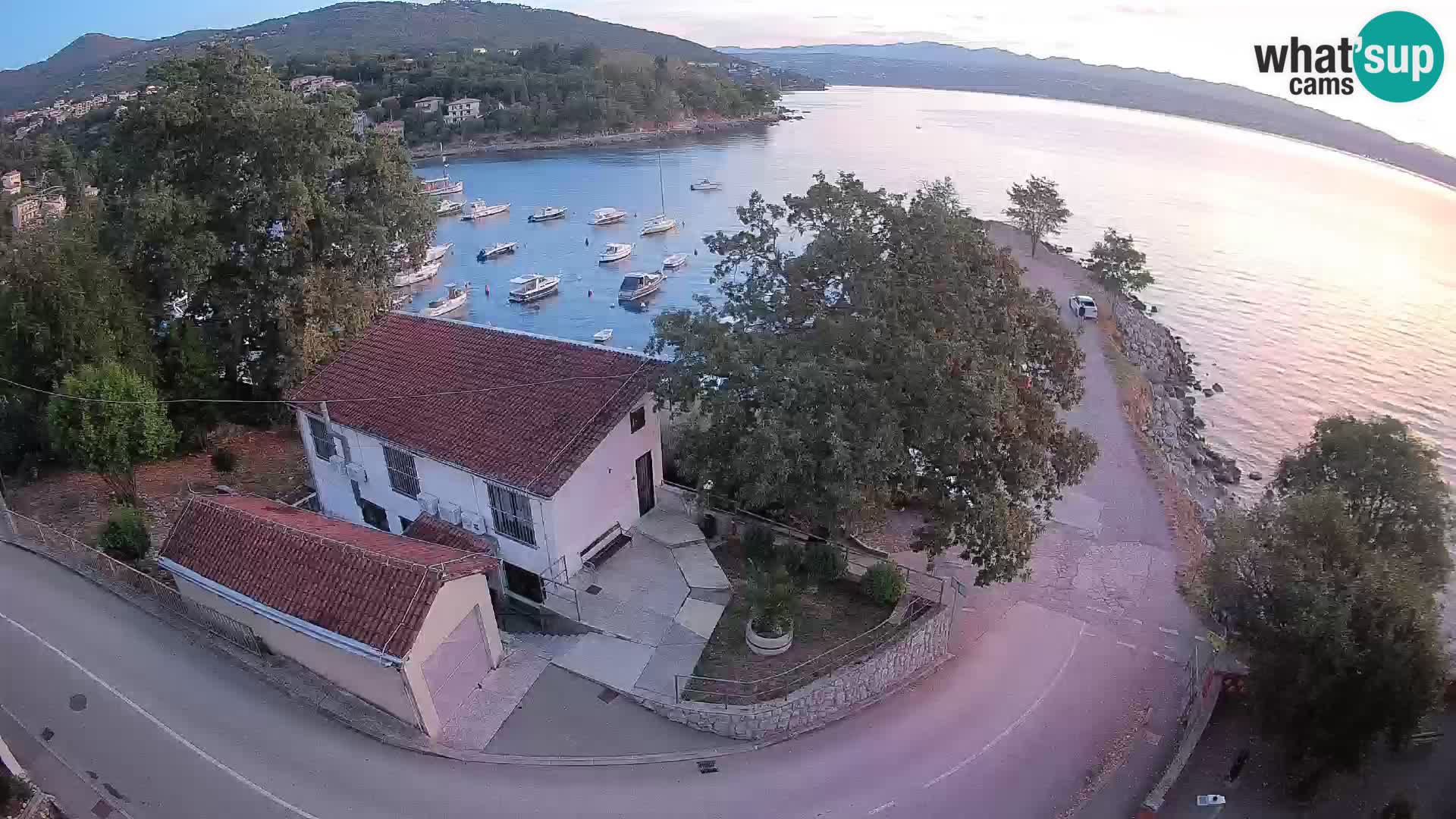 Webcam Ika Hafen – LIVE Blick auf den Hafen und die Lichter von Opatija