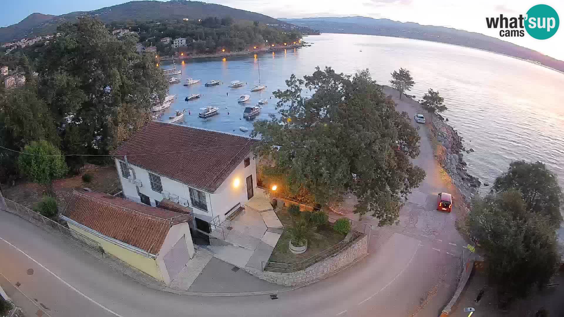 Webcam Ika Hafen – LIVE Blick auf den Hafen und die Lichter von Opatija