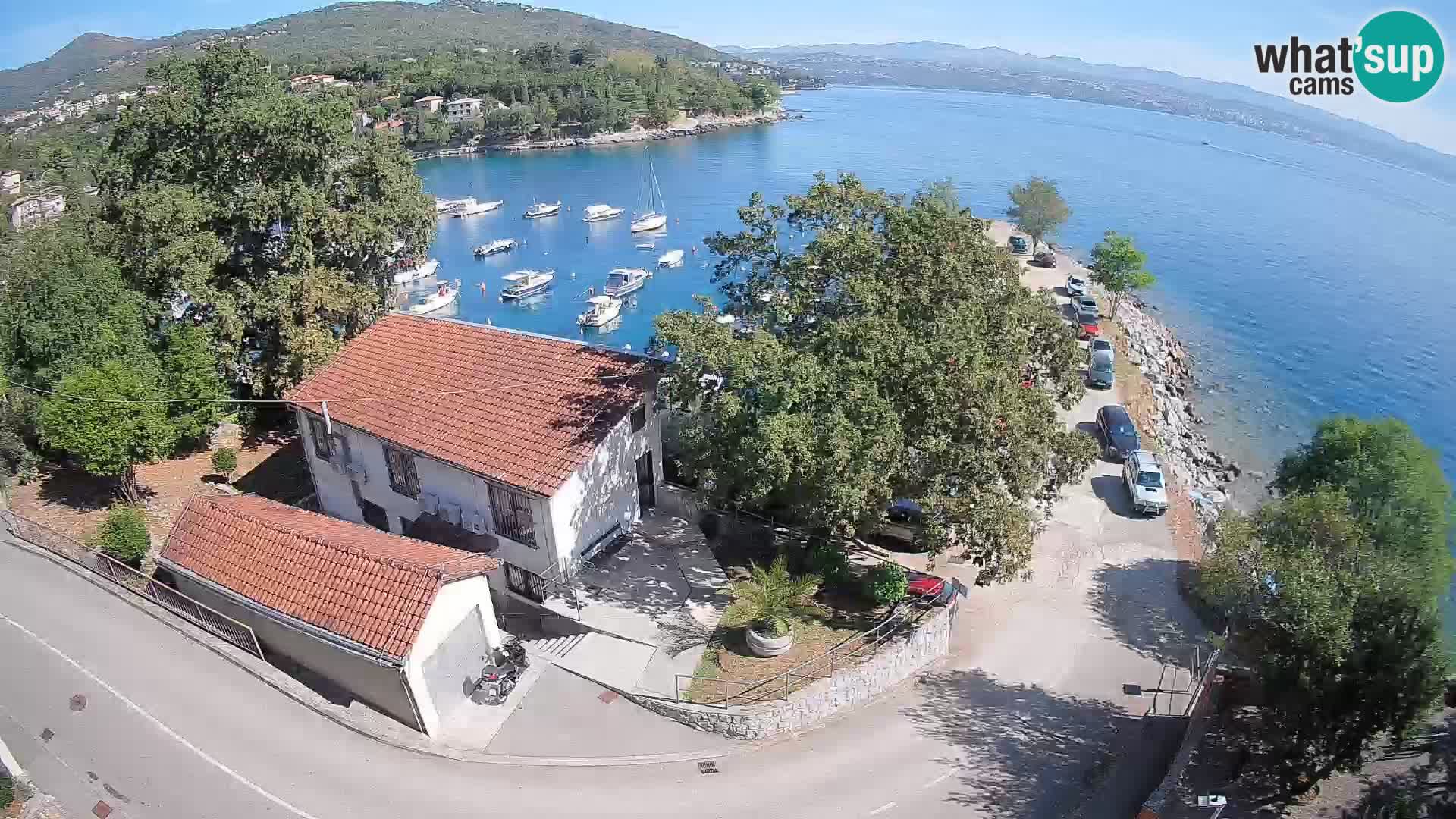 Webcam Ika Hafen – LIVE Blick auf den Hafen und die Lichter von Opatija