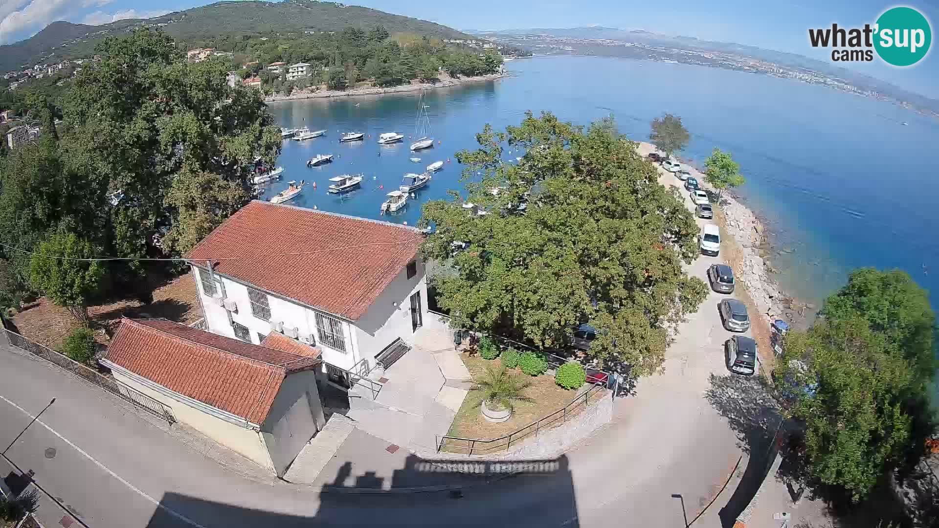 Webcam Ika Hafen – LIVE Blick auf den Hafen und die Lichter von Opatija