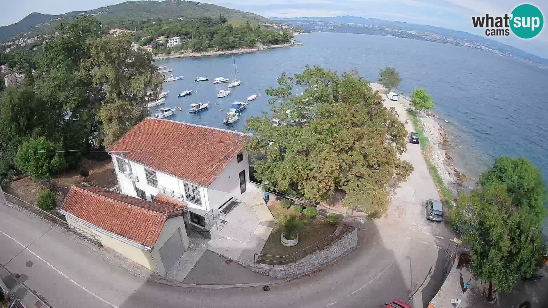 Webcam Ika Hafen – LIVE Blick auf den Hafen und die Lichter von Opatija