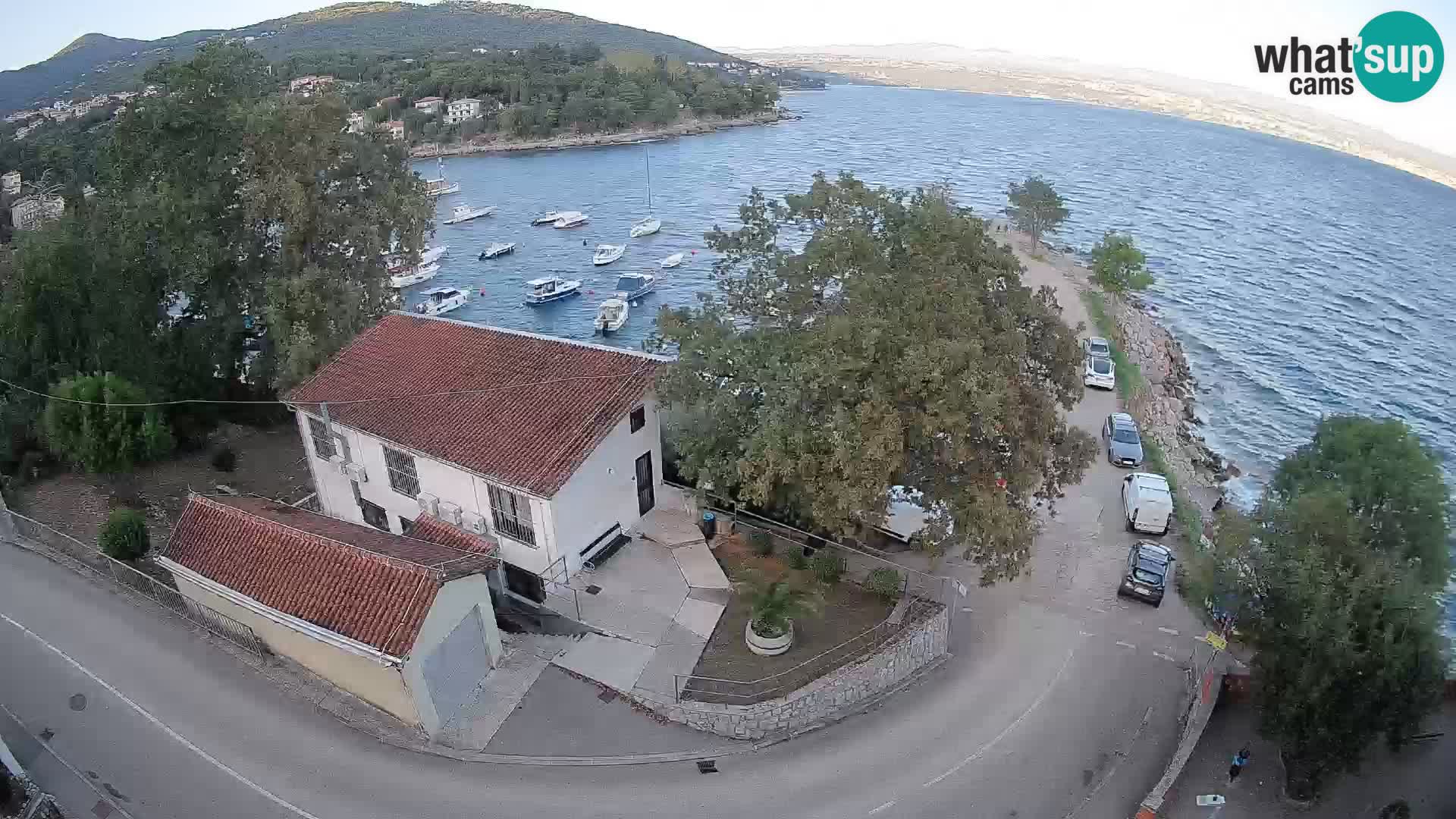 Webcam porto Ika – Vista LIVE sul porto e le luci di Opatija
