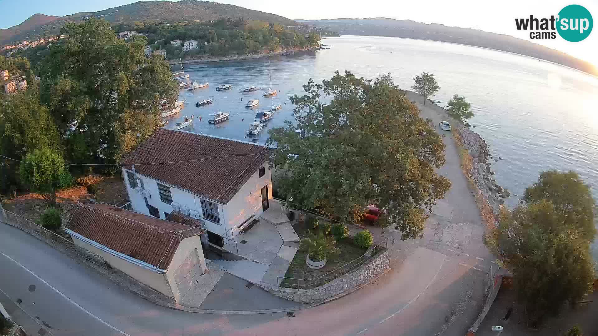 Webcam Ika Hafen – LIVE Blick auf den Hafen und die Lichter von Opatija