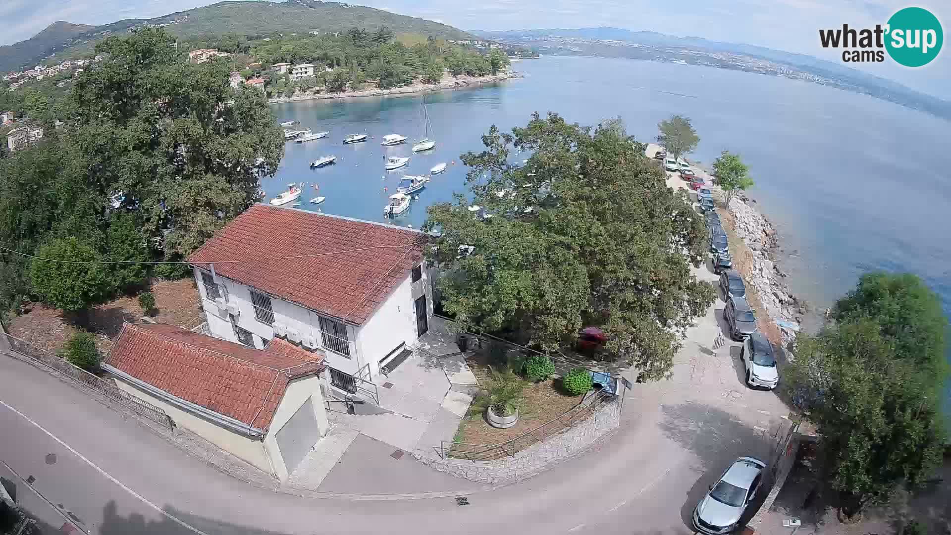 Webcam port d’Ika – Vue en direct et lumières d’Opatija