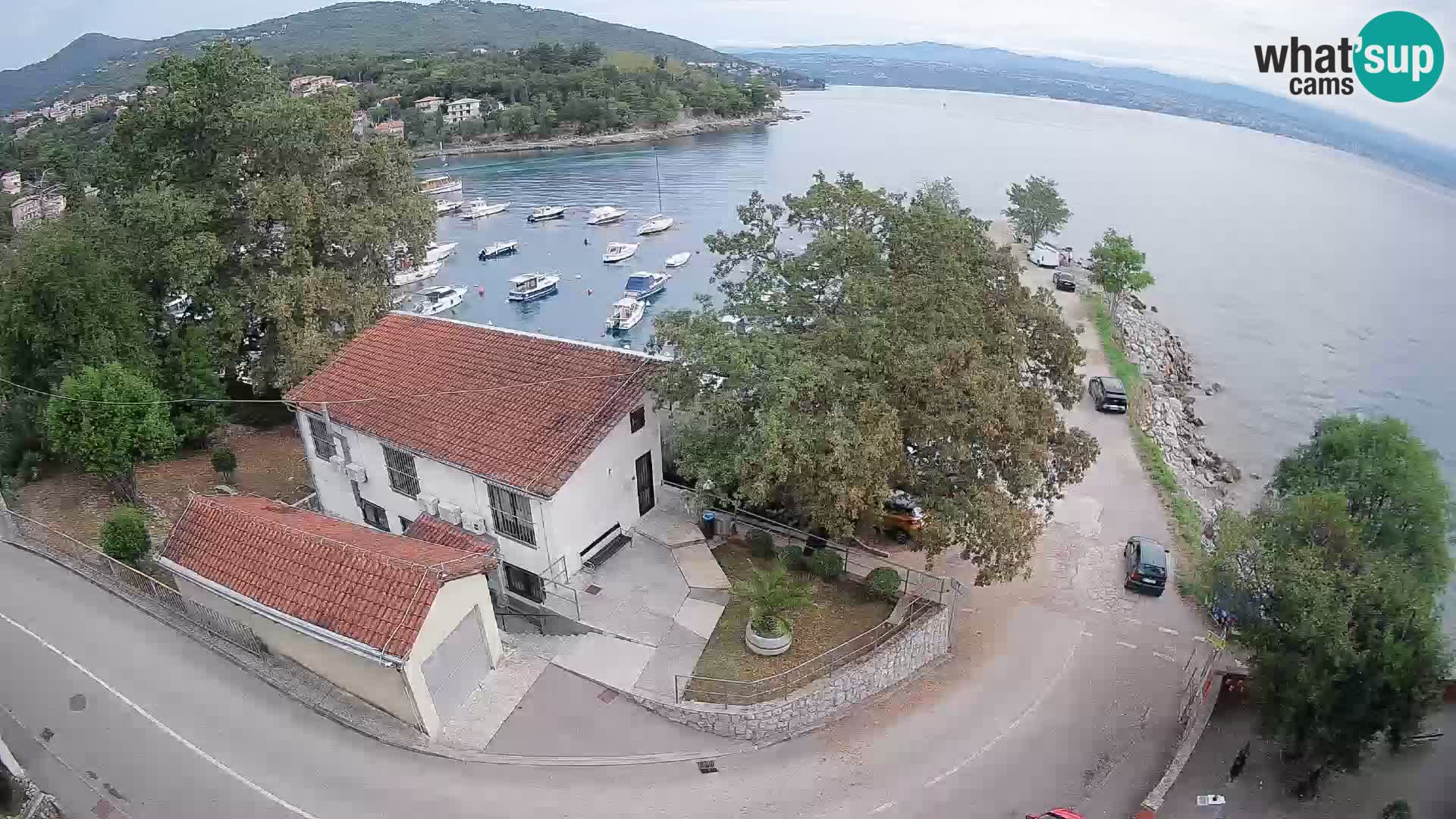 Webcam Ika Hafen – LIVE Blick auf den Hafen und die Lichter von Opatija