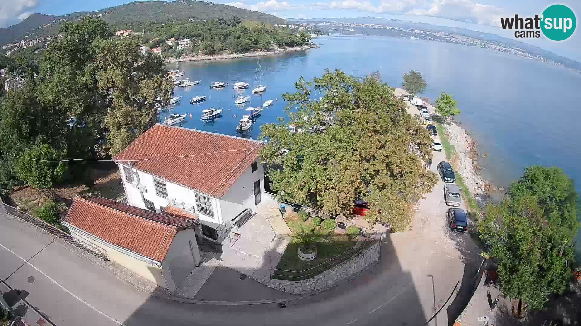 Webcam Ika Hafen – LIVE Blick auf den Hafen und die Lichter von Opatija
