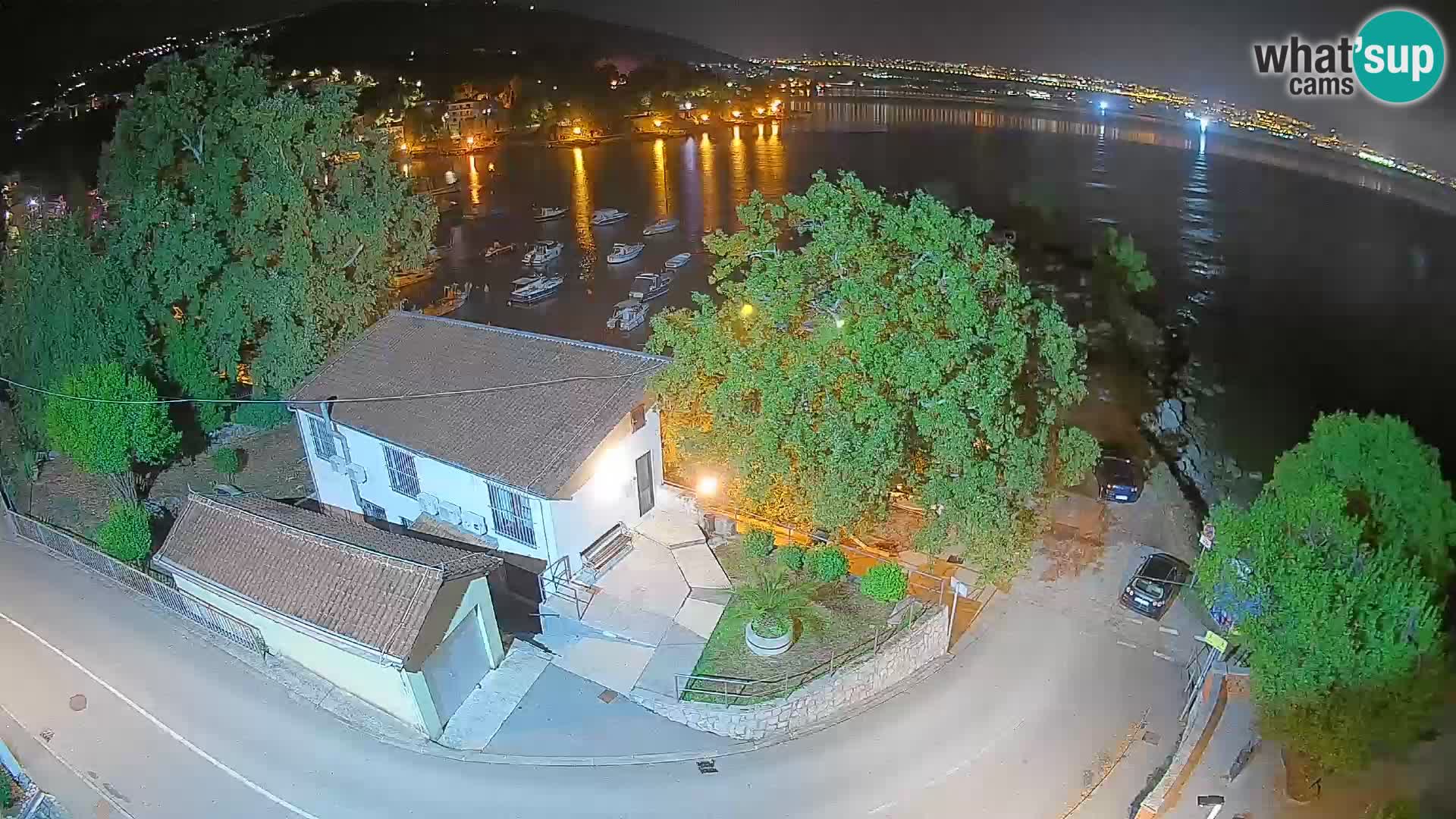 Webcam port d’Ika – Vue en direct et lumières d’Opatija