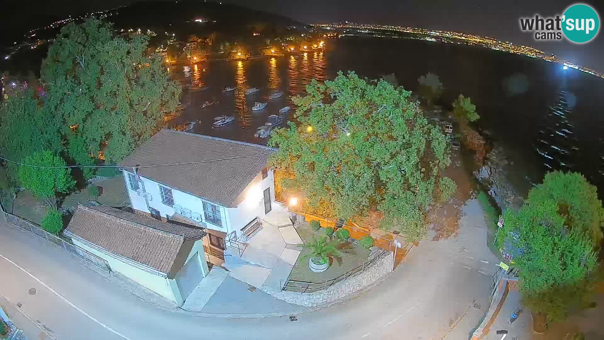 Webcam Ika Hafen – LIVE Blick auf den Hafen und die Lichter von Opatija