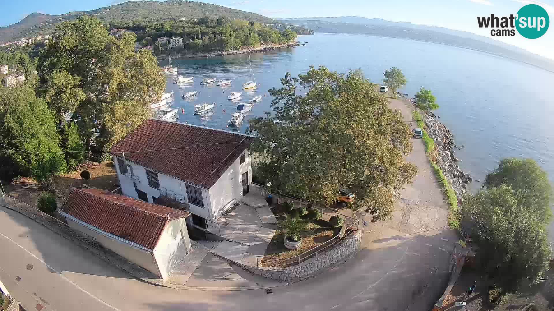 Webcam Ika Hafen – LIVE Blick auf den Hafen und die Lichter von Opatija