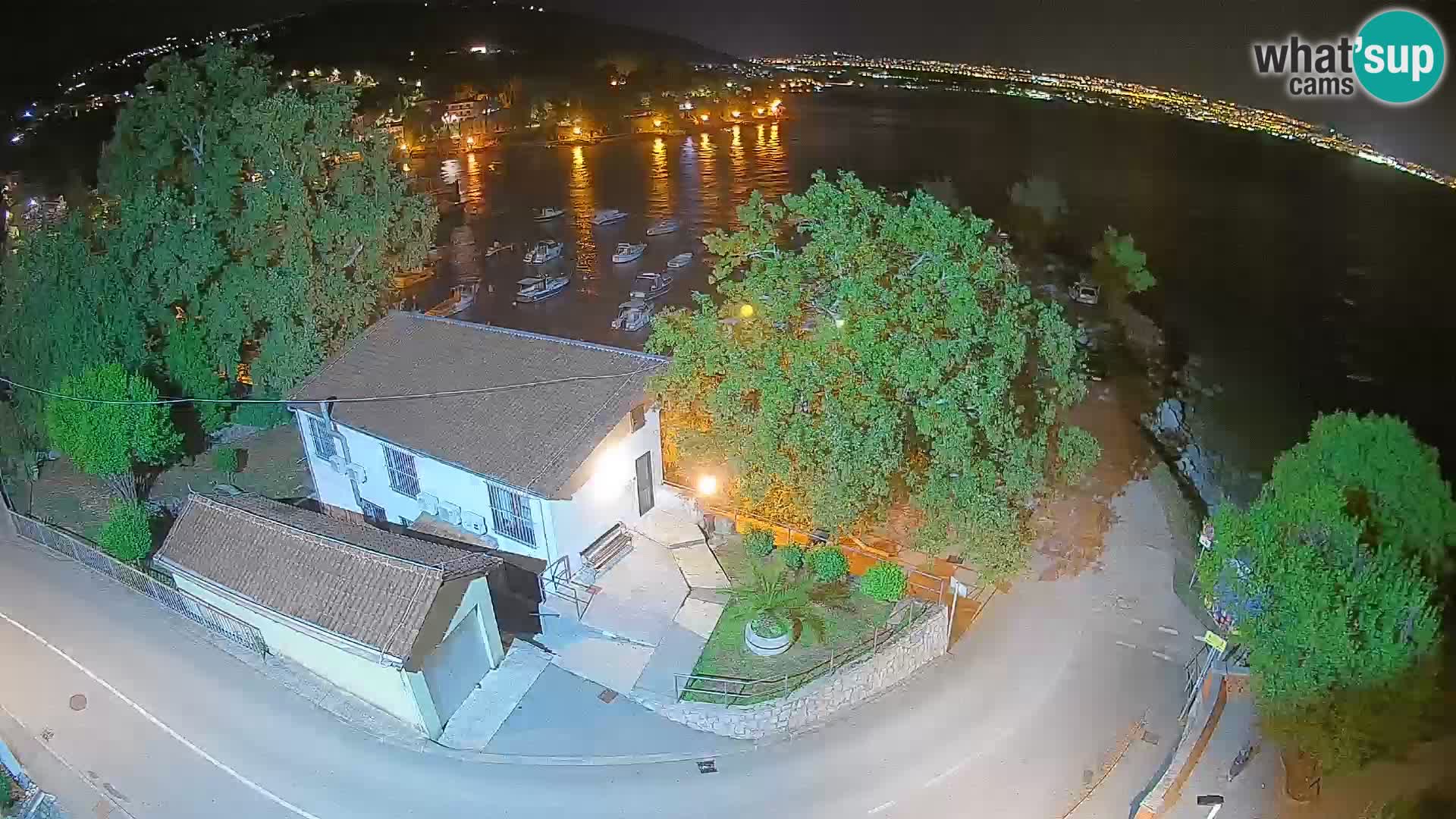 Webcam Ika Hafen – LIVE Blick auf den Hafen und die Lichter von Opatija