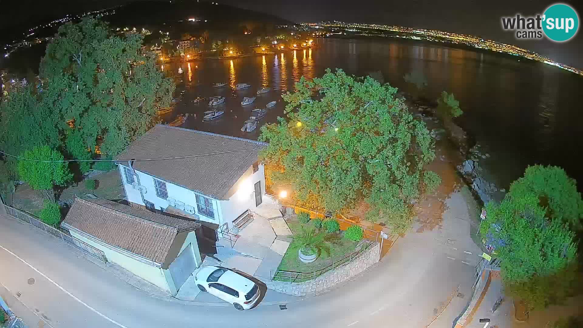 Webcam Ika Hafen – LIVE Blick auf den Hafen und die Lichter von Opatija