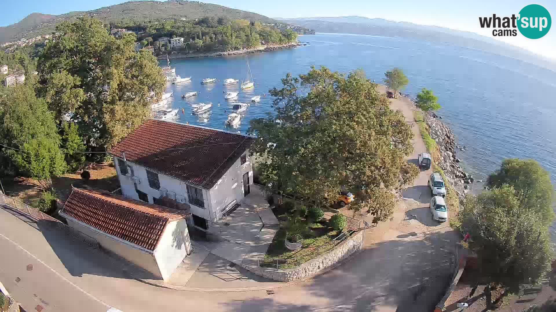 Webcam Ika Hafen – LIVE Blick auf den Hafen und die Lichter von Opatija