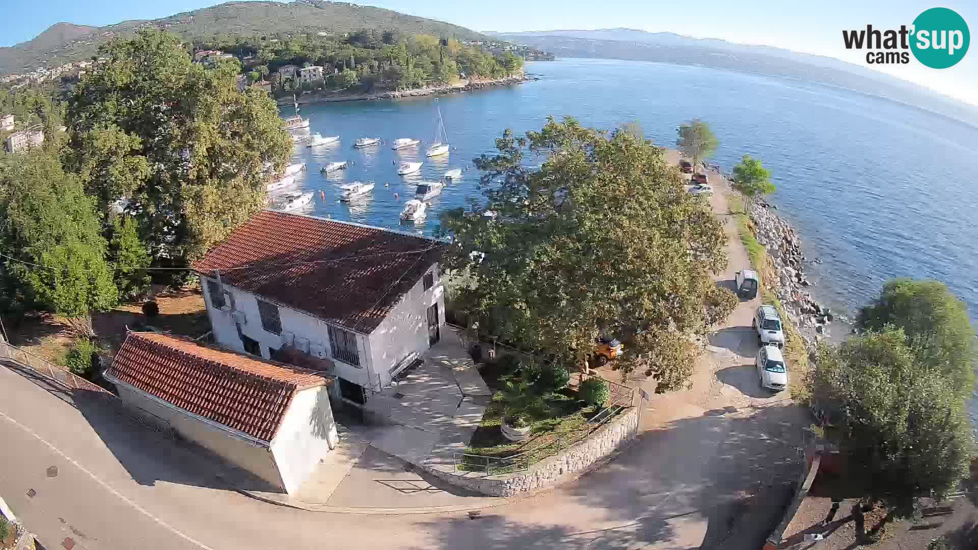 Webcam Ika Hafen – LIVE Blick auf den Hafen und die Lichter von Opatija
