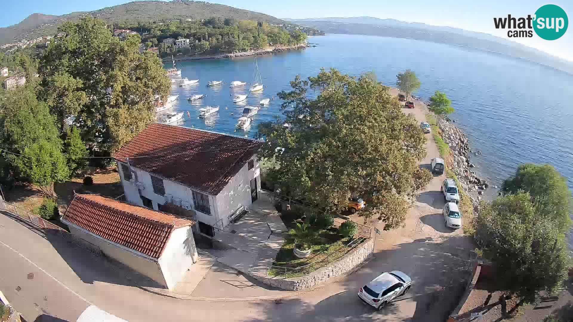 Webcam Ika Hafen – LIVE Blick auf den Hafen und die Lichter von Opatija