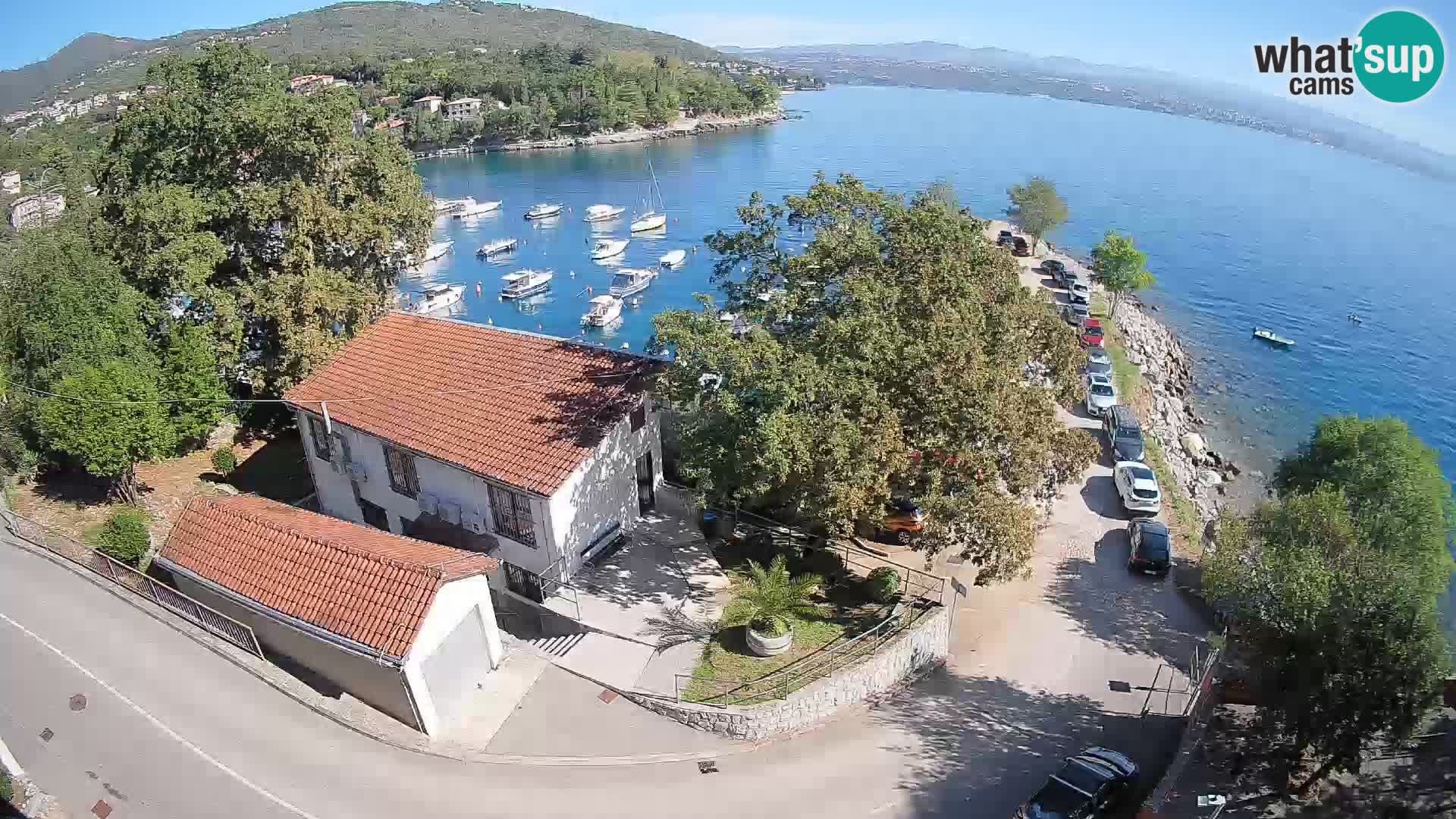Webcam Ika Hafen – LIVE Blick auf den Hafen und die Lichter von Opatija